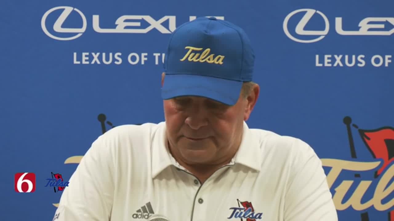 Watch: Coach Kevin Wilson After Tulsa's Season Opening Win