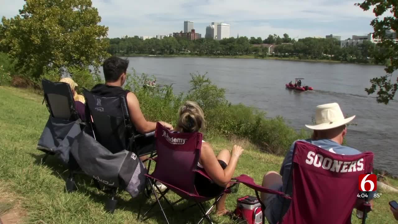 Tulsa's River West Park Welcomes Back Raft Race After 5-Year Hiatus