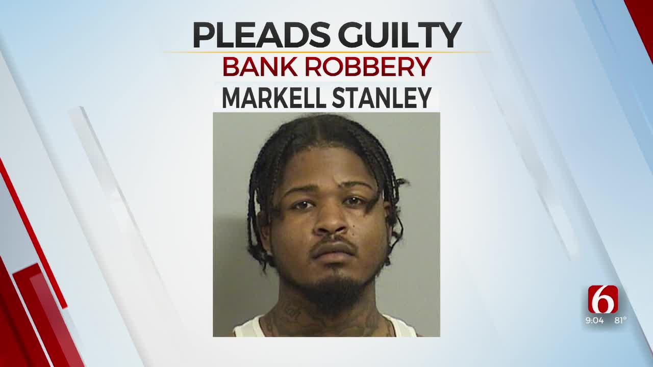 Man Pleads Guilty In Tulsa Bank Robbery