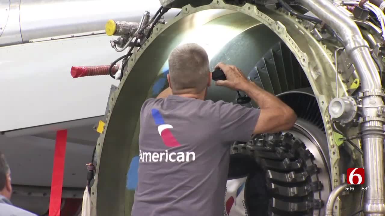 Boost For Oklahoma: American Airlines To Add More Than 300 New Jobs To Tulsa Maintenance Base