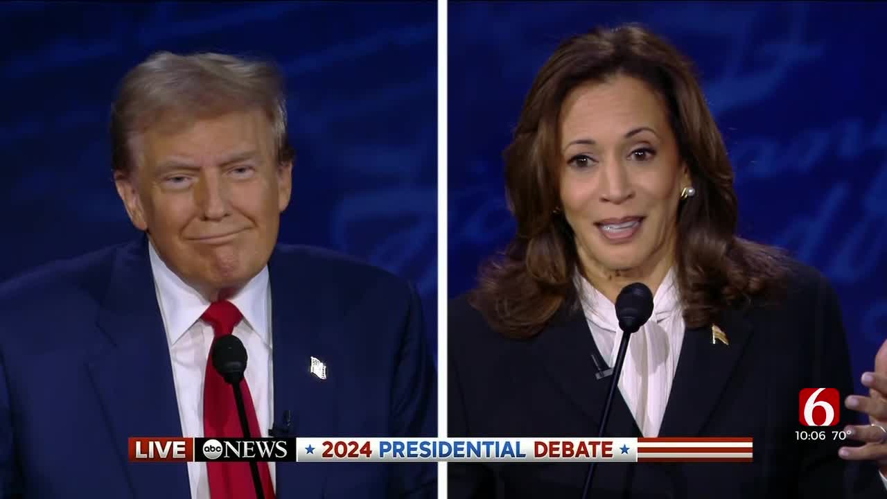 Trump, Harris Meet In Their First Presidential Debate Of 2024