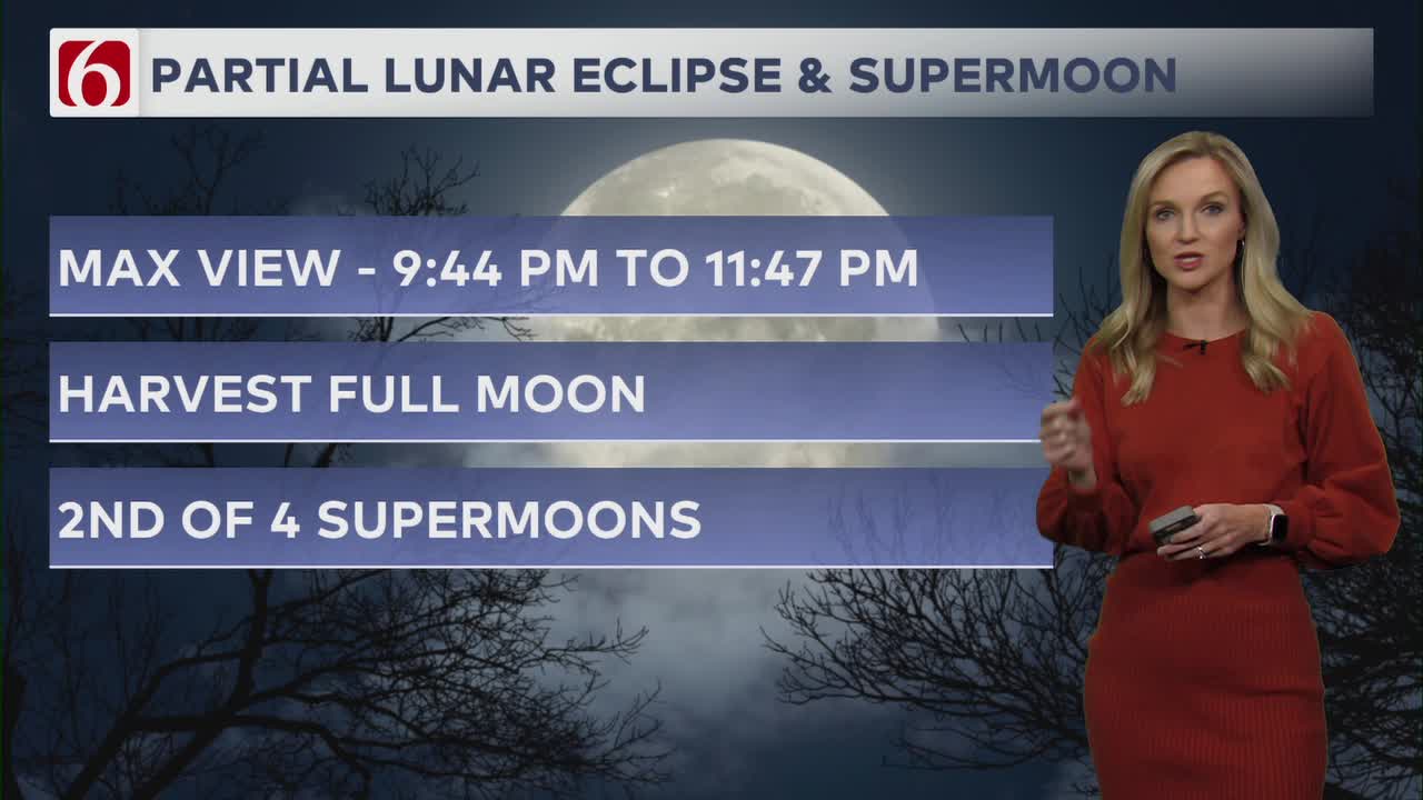 September's Harvest Moon Will Be A Partial Lunar Eclipse; How To See Its Peak