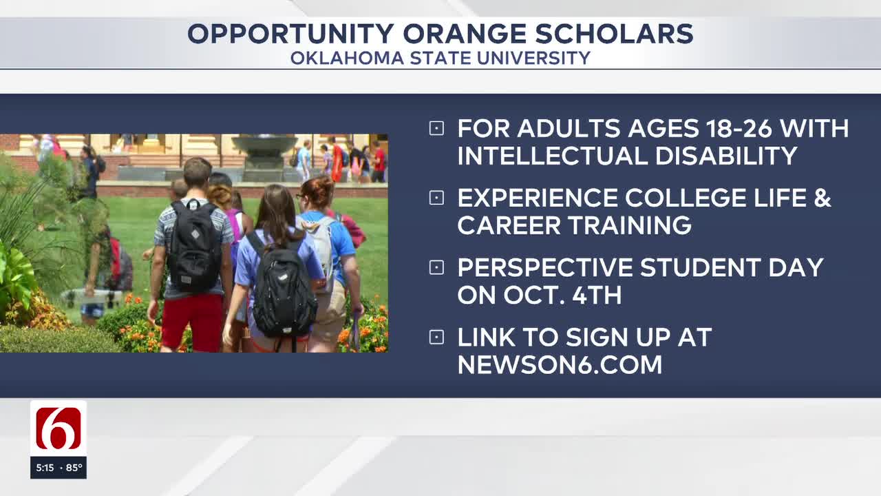 Oklahoma State University Hosts Day For 'Opportunity Orange Scholars' Program