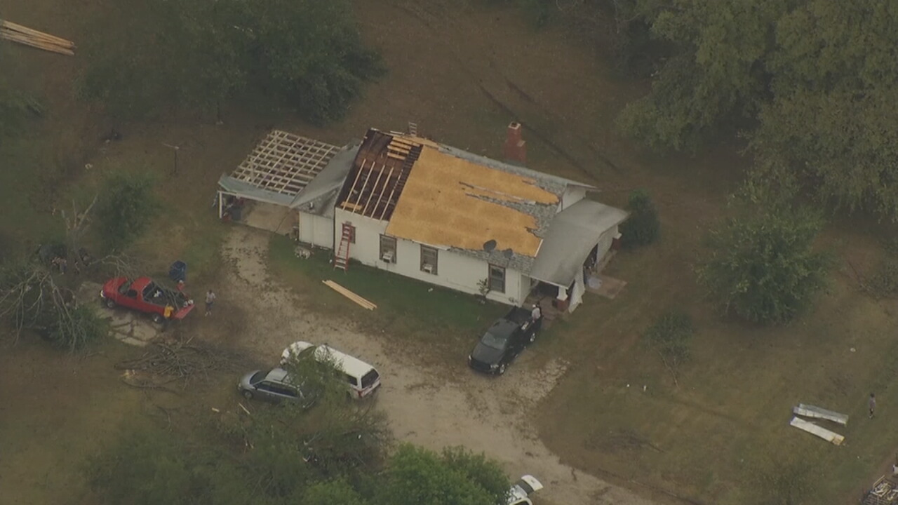 Pawnee Damage From 75-85 MPH Straight-Line Winds, National Weather Service Confirms