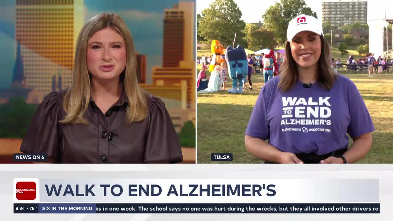 Walk To End Alzheimer's Underway In Tulsa