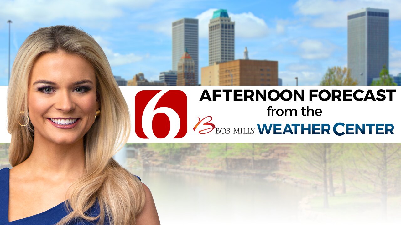 Monday Afternoon Forecast with Megan Gold