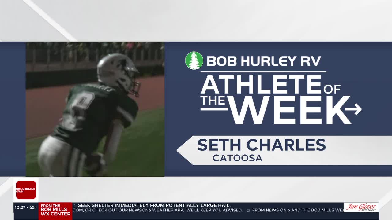 Bob Hurley RV Athlete Of The Week: Catoosa's Seth Charles