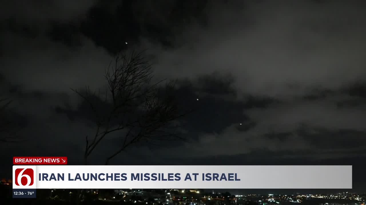 Iran Fires At Least 180 Missiles Into Israel As Regionwide Conflict Grows