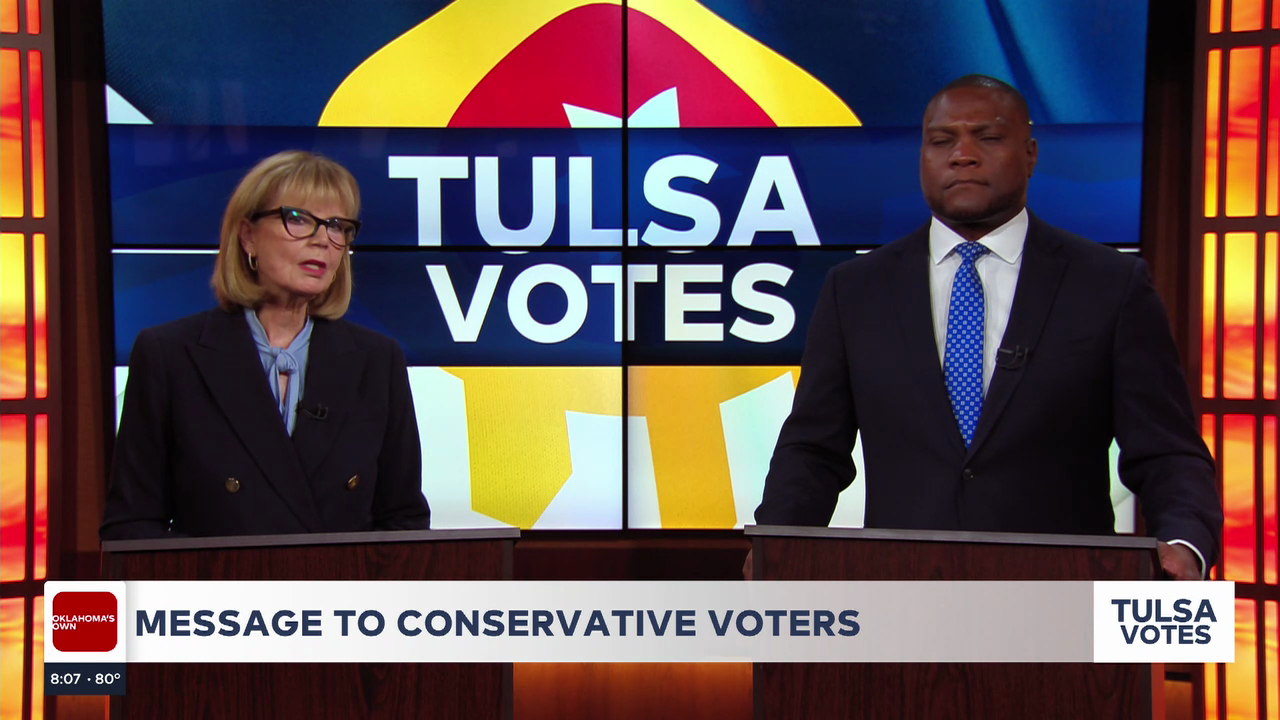 FULL VIDEO: Tulsa Mayoral Debate Between Karen Keith, Monroe Nichols