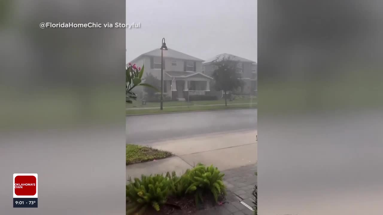 Hurricane Milton Makes Landfall Over Florida