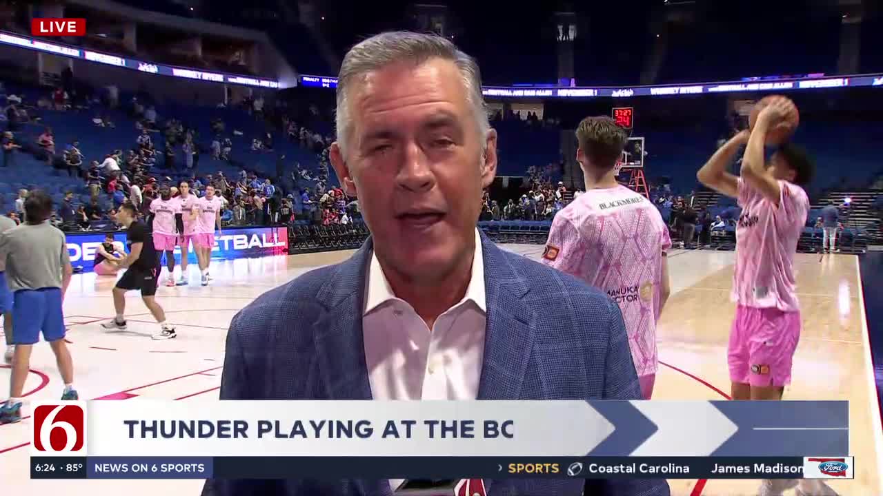 Thunder Playing At BOK Center Against New Zealand In Preseason Game