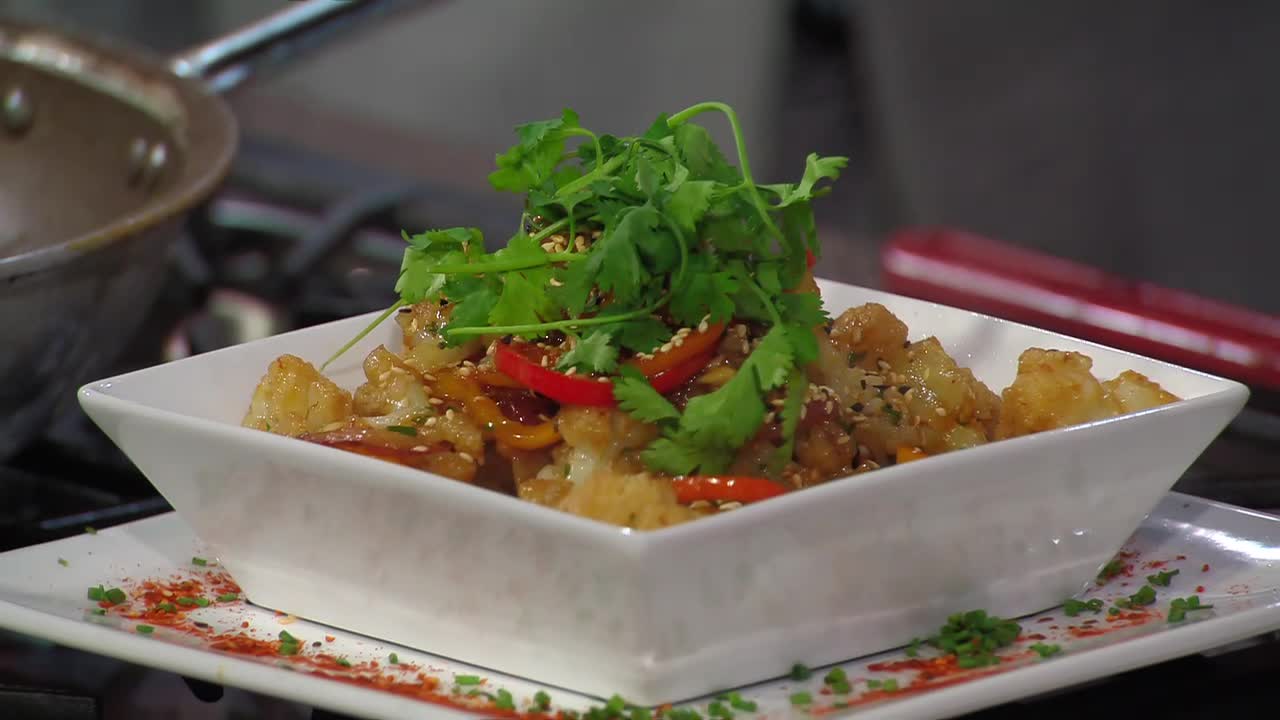 Korean Barbecue Cauliflower