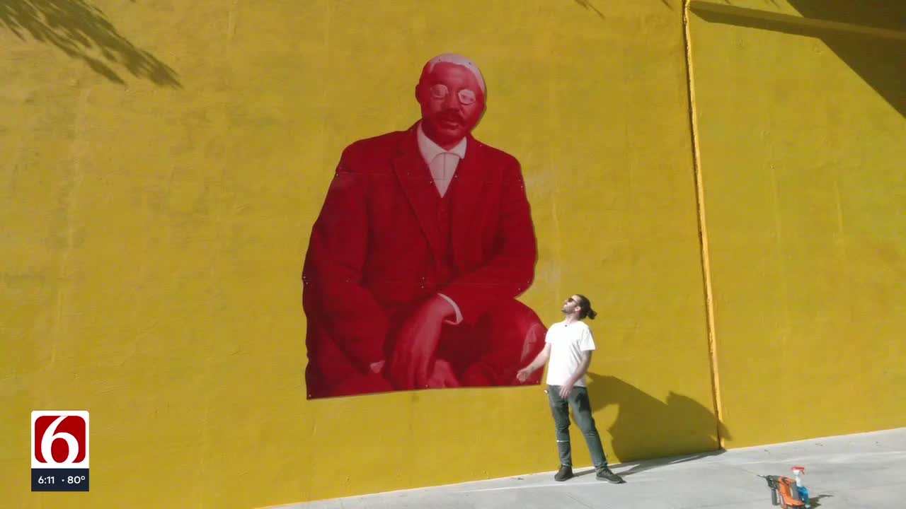 'Pretty Magical' Public Art Project Begins On Tulsa I244 Underpasses