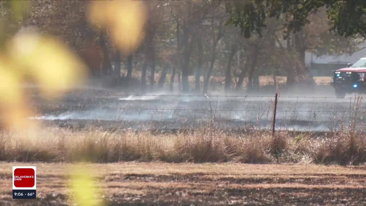 Oklahoma's Burn Ban In Effect For Second Day Amid Dry, Drought Conditions