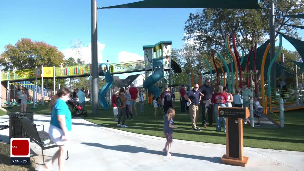 'We Were Really Excited' Broken Arrow's Elam Park Opens To The Public