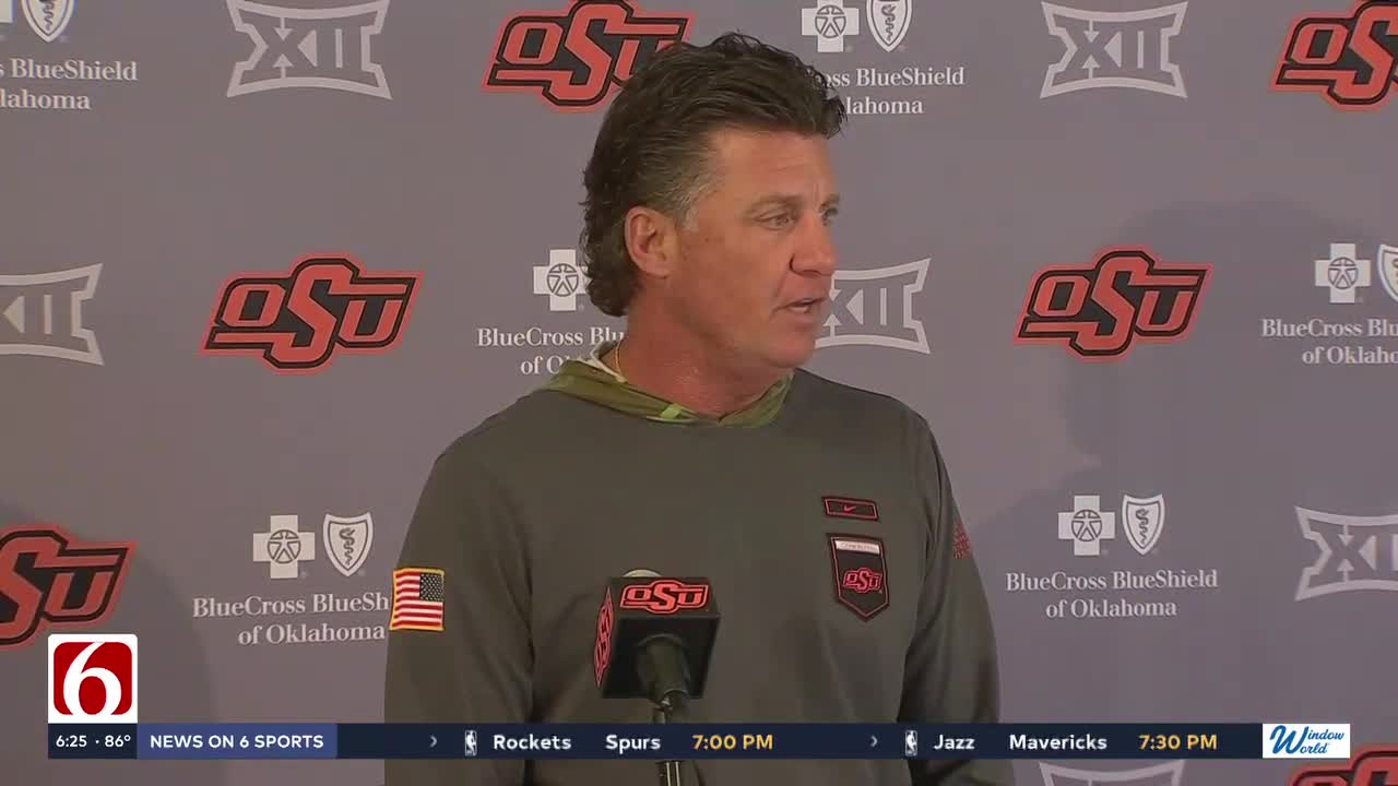 Coach Gundy Discusses Loss To Baylor, Upcoming Matchup With Arizona State