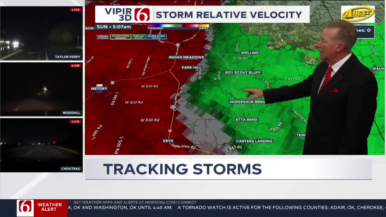 Severe Weather Update With Travis Meyer (Nov. 4 2024)