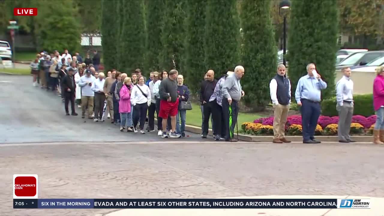 Polls Are Open As Voters Begin Casting Ballots Across Tulsa