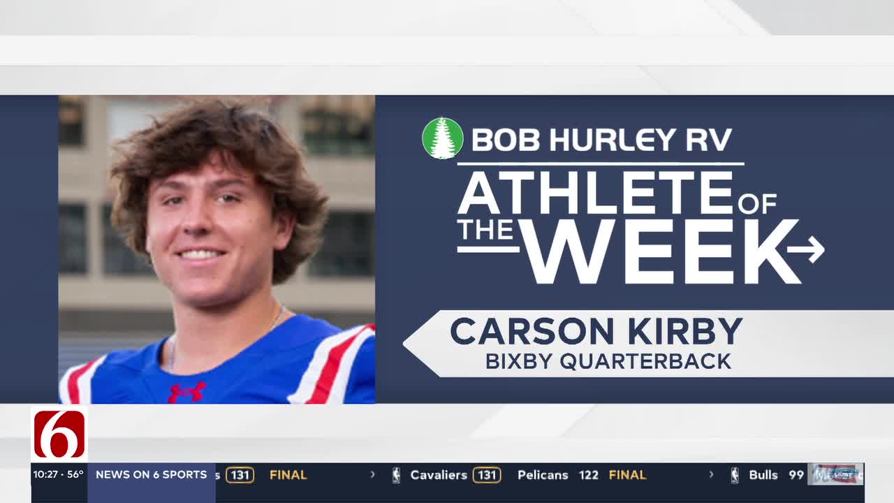 Bob Hurley RV Athlete Of The Week: Bixby's Carson Kirby