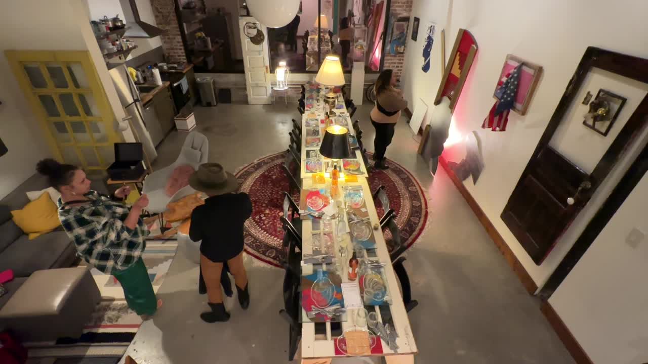 Porch Extra: Amnesia Salon Dinners Blend Food, Art, And Human Connection