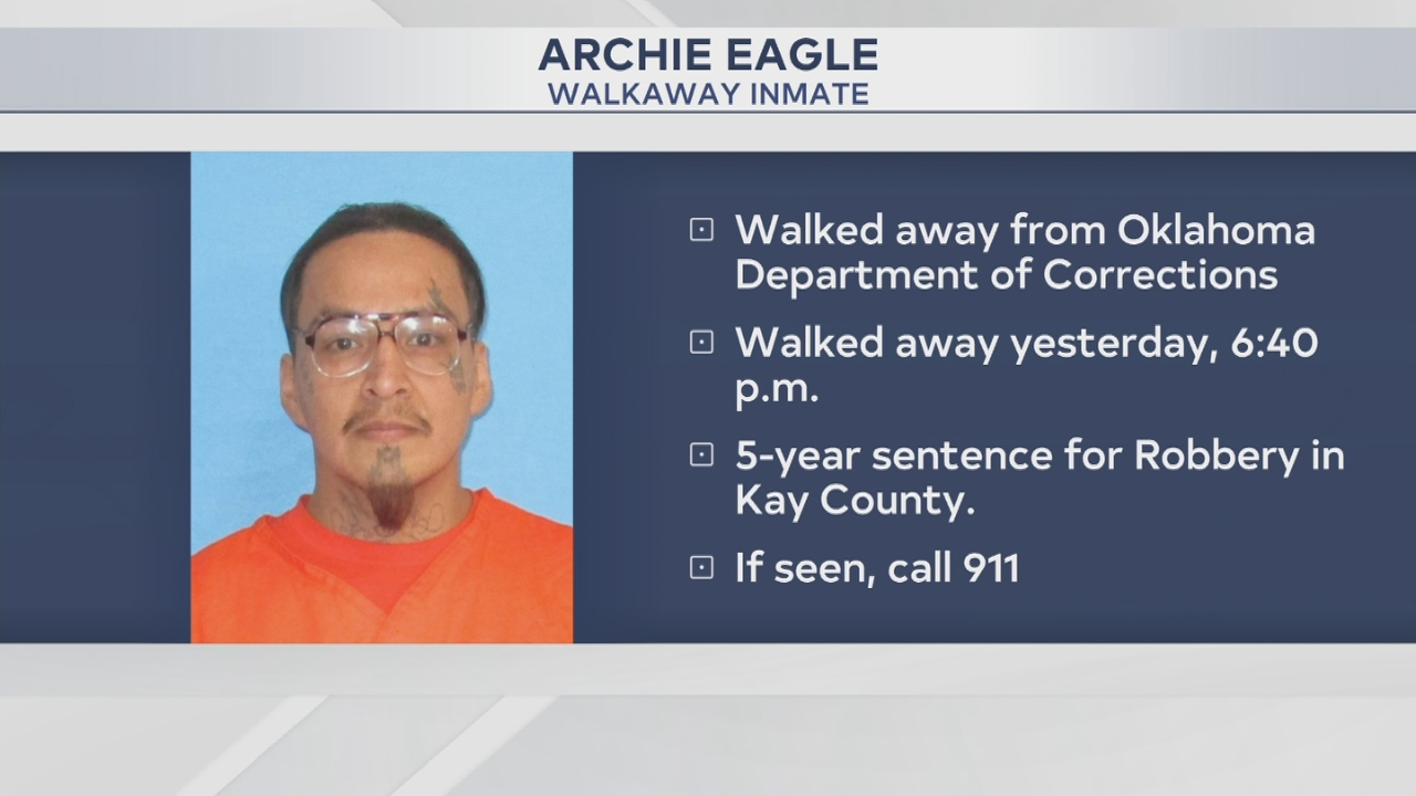 Oklahoma Department Of Corrections Capture Escaped Inmate