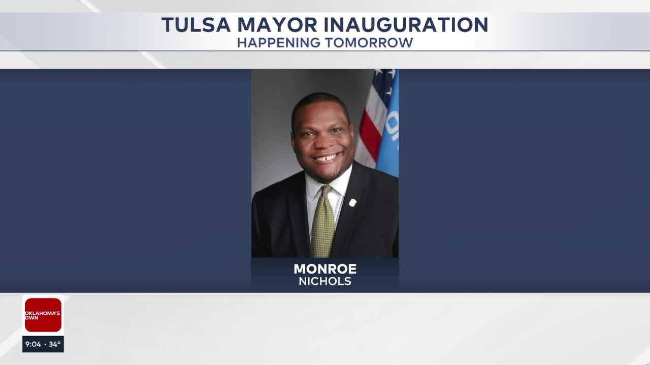 Tulsa To Swear In Monroe Nichols As New Mayor Monday