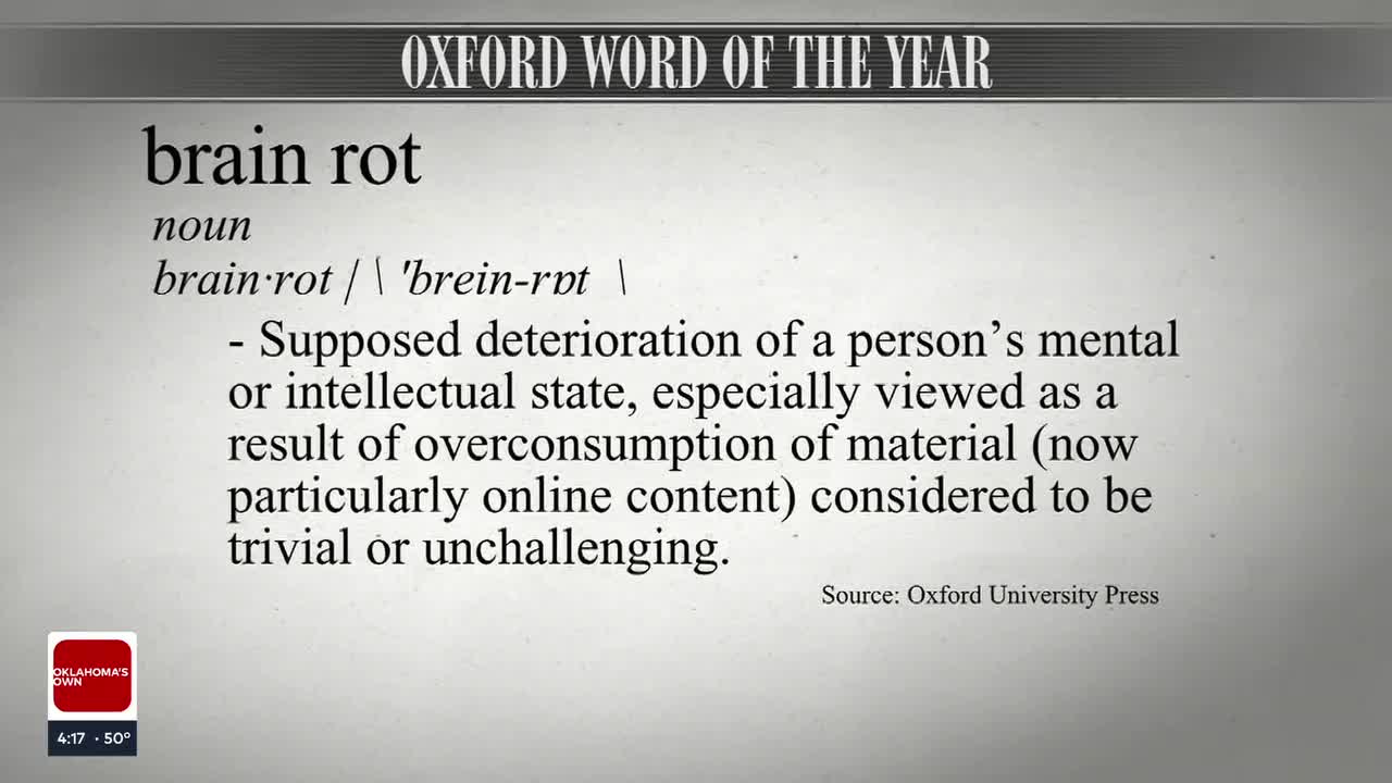 Brain Rot:' Oxford University Selects 2024 Word Of The Year