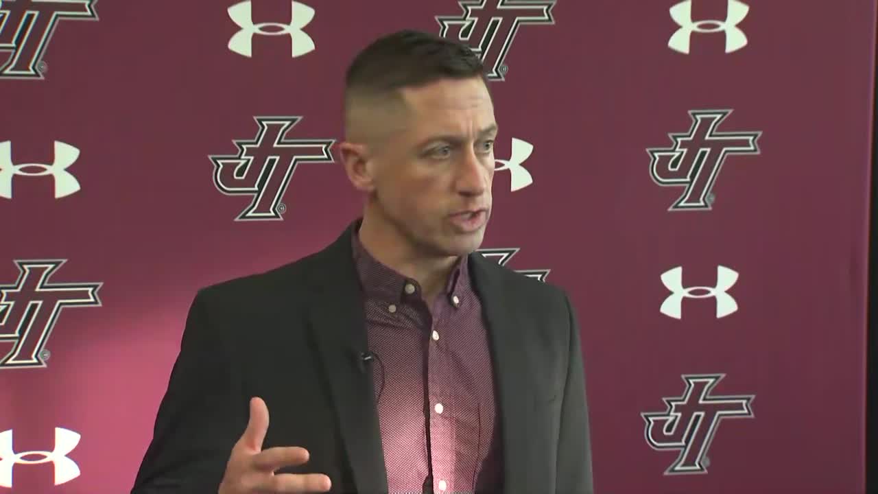 New Jenks Head Football Coach Adam Gaylor Introduces Himself