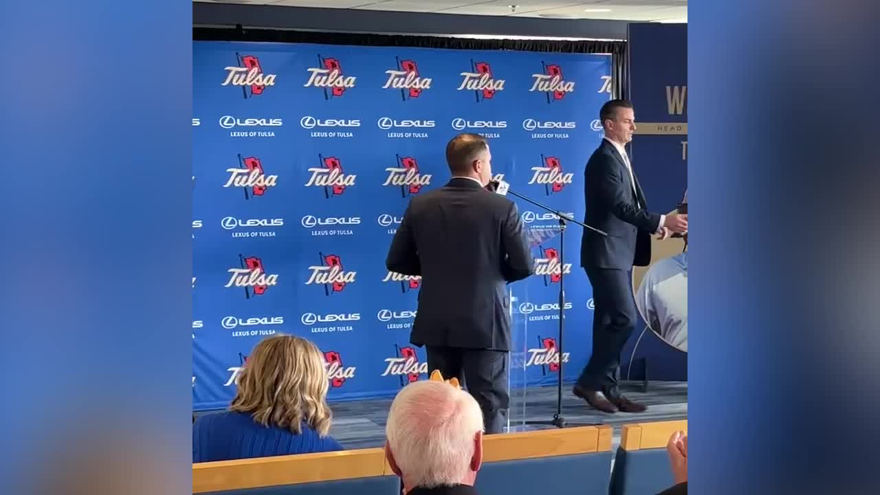 University Of Tulsa Introduces New Head Coach