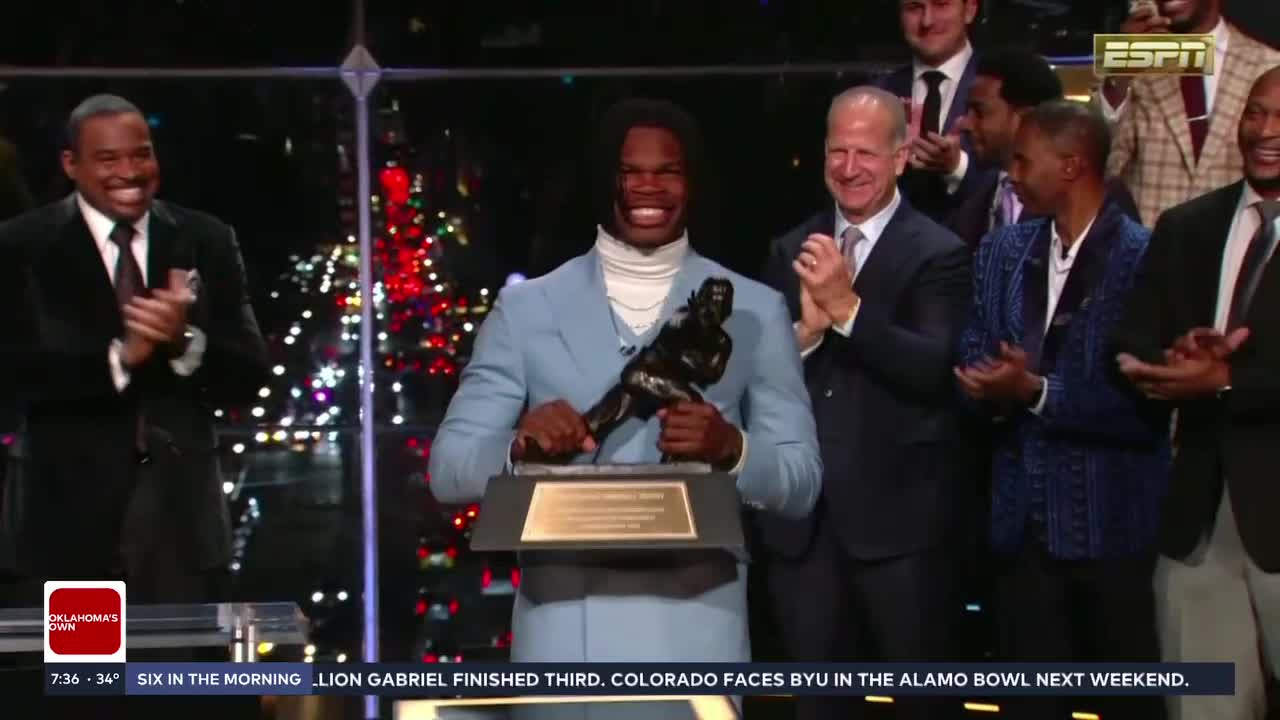 Colorado Two-Way Star Travis Hunter Wins Heisman Trophy As College Football's Top Player