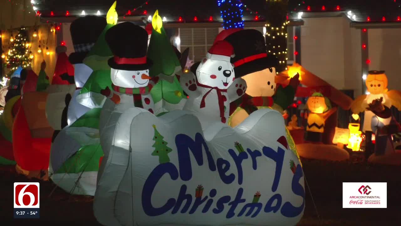 Brothers Create Holiday Magic With Christmas Displays In Coweta