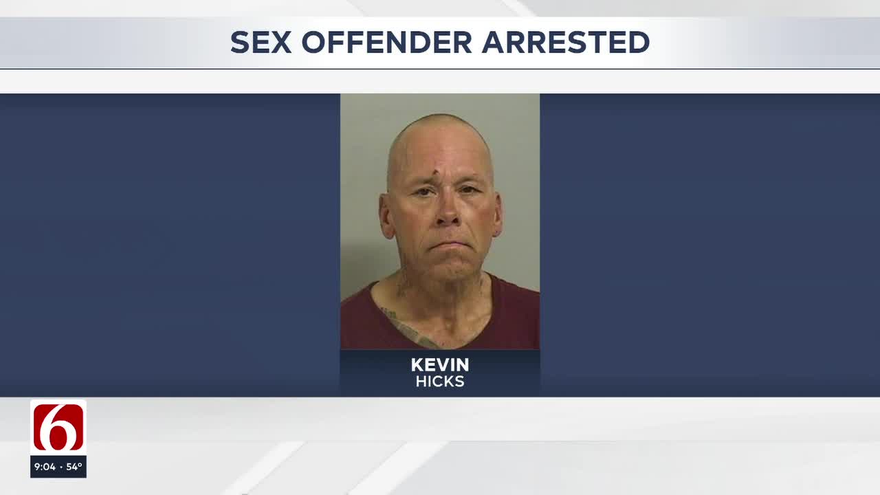 Tulsa Police Arrest Man Accused Of Failing To Register As Sex Offender