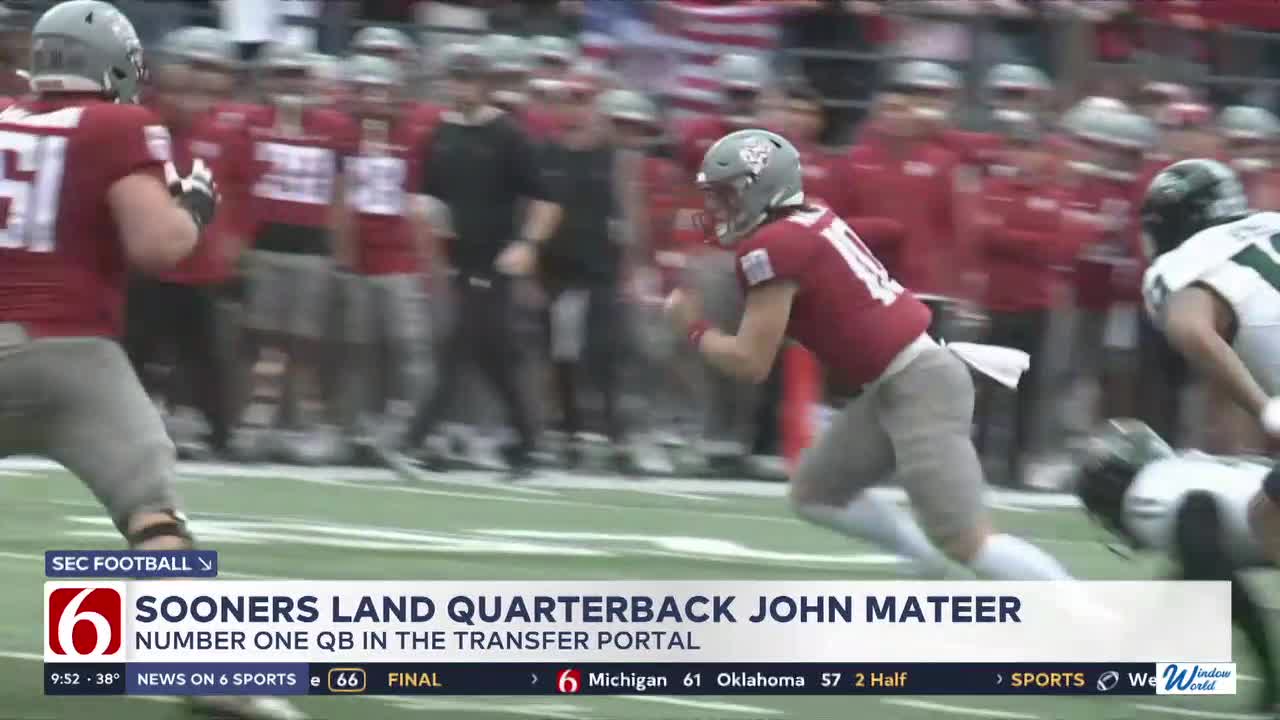 Quarterback John Mateer Commits To Oklahoma, With Help From Baker Mayfield