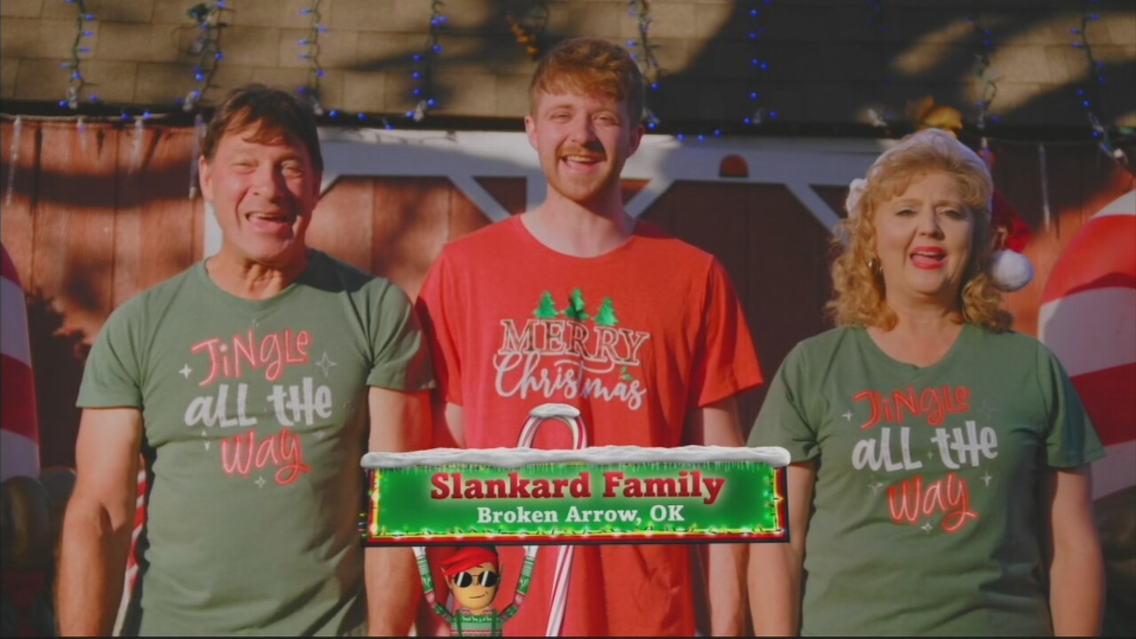 Broken Arrow Family Lights Up National TV On 'The Great Christmas Light Fight'