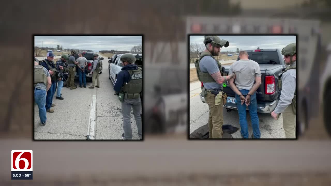 Suspect In Custody After Standoff On Highway 97 Near Sapulpa