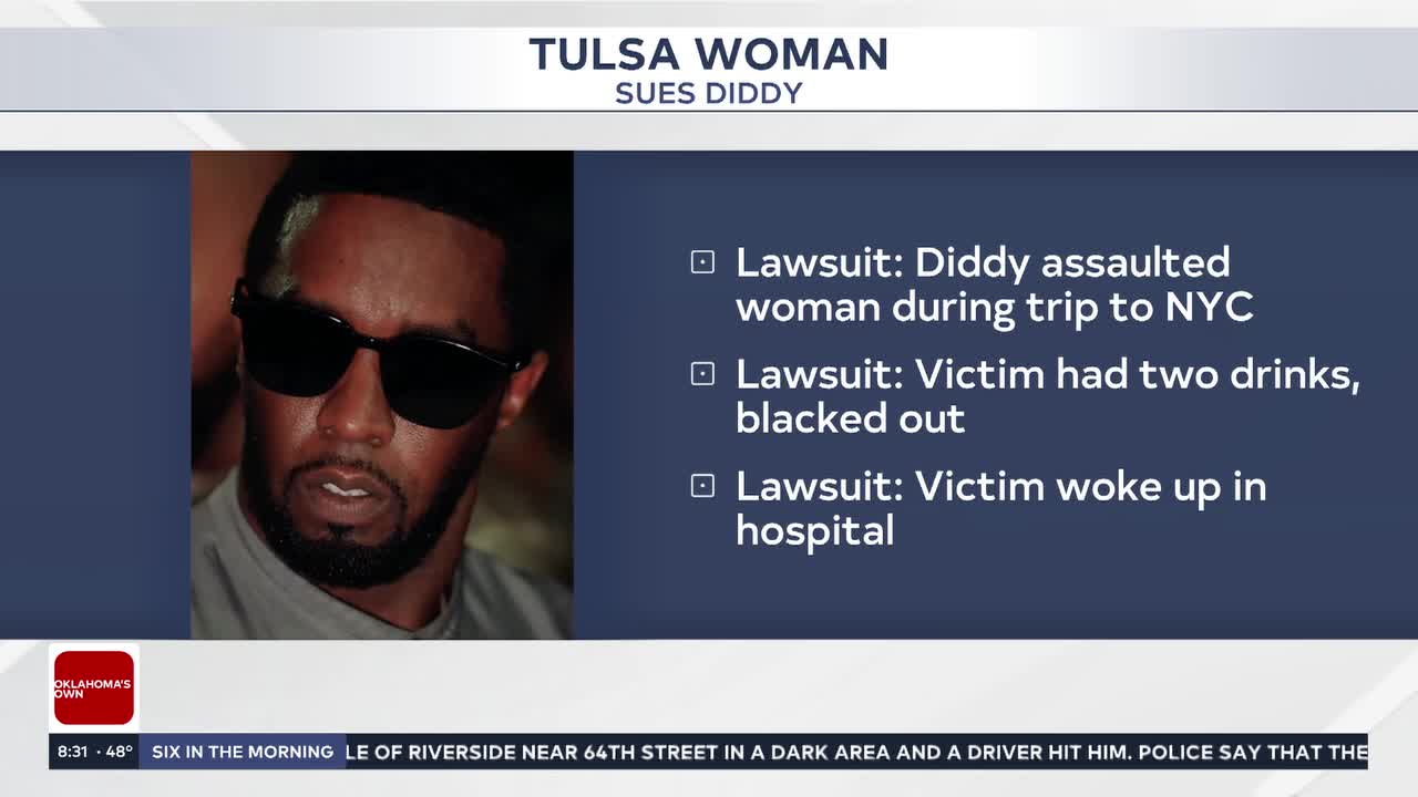 Oklahoma Woman Sues Sean ‘Diddy’ Combs, Alleging Sexual Assault