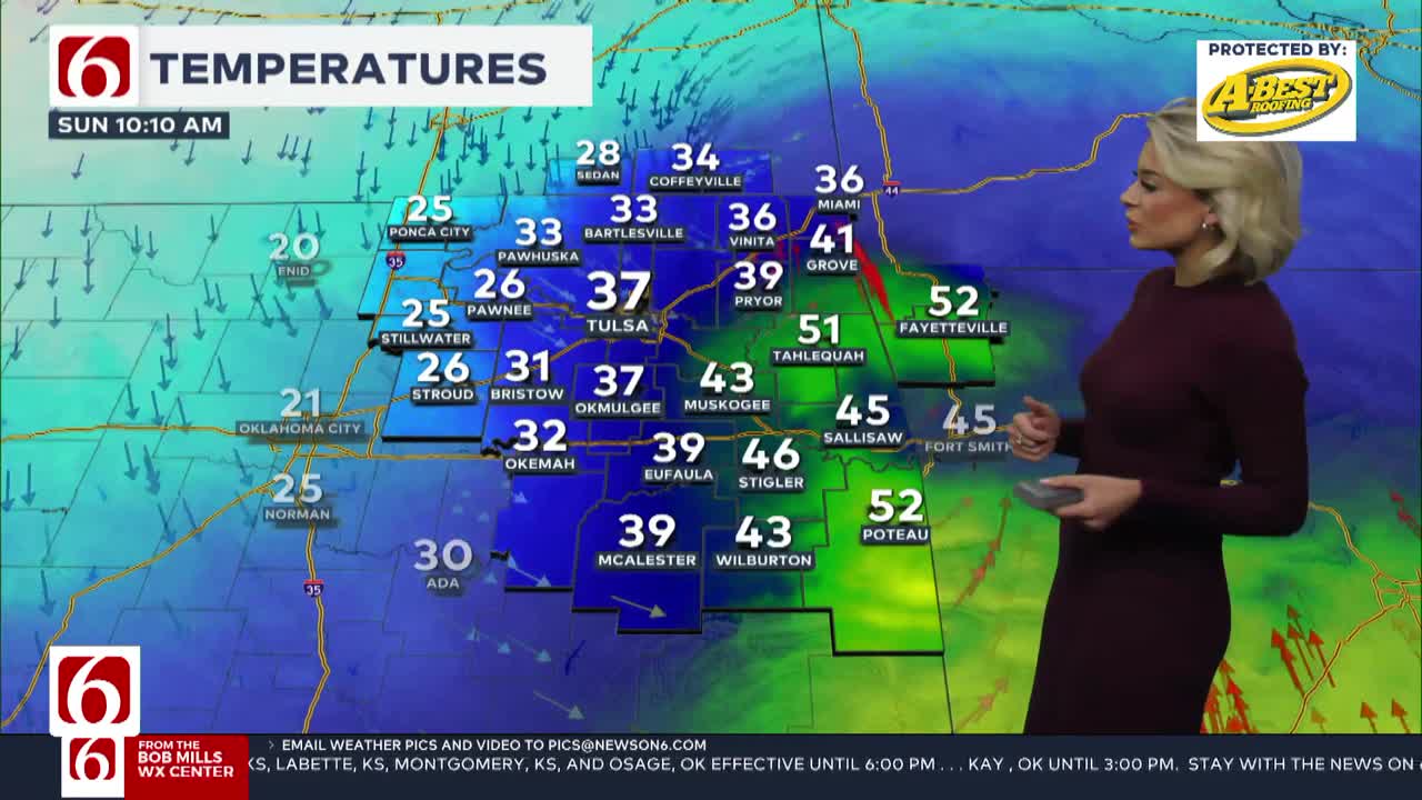 Winter Weather Update With Megan Gold (10 a.m.)