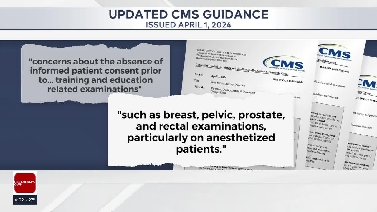 In Focus: Oklahoma Lawmaker Proposes Bill to Mandate Consent for Pelvic Exams on Unconscious Female Patients