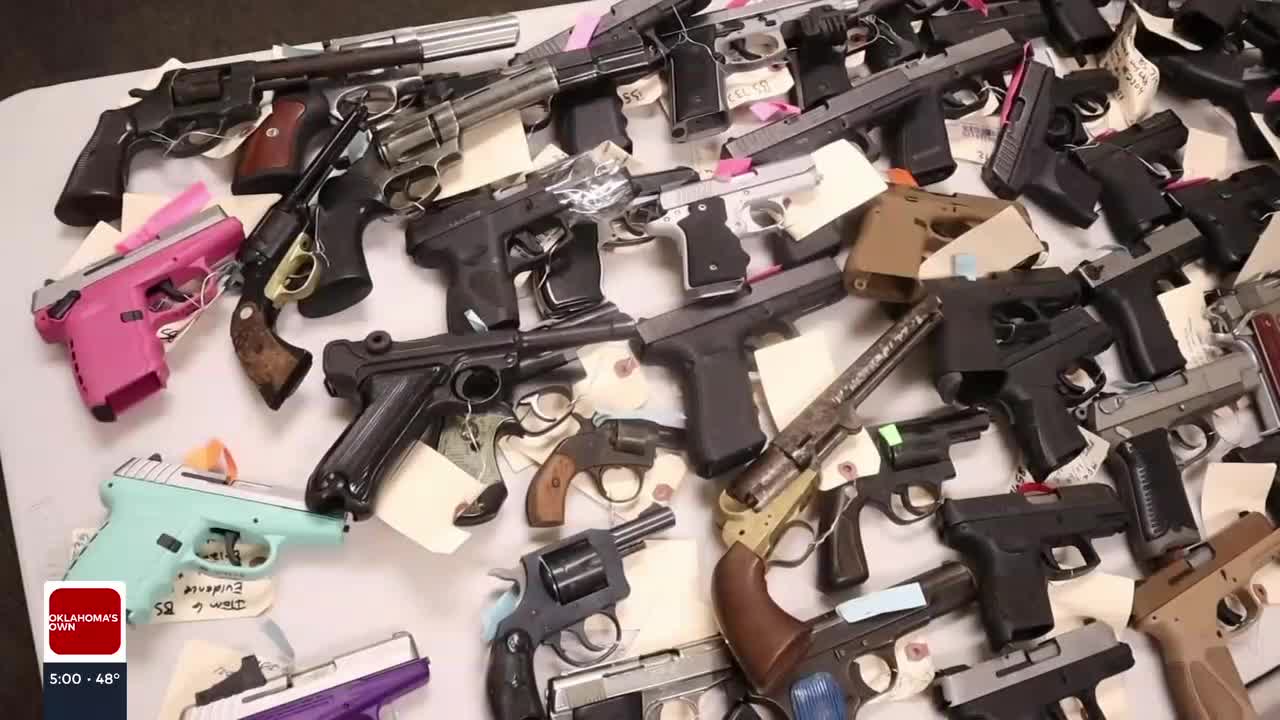 Tulsa Police Report A 30 Drop in Stolen Guns in Tulsa in 2024