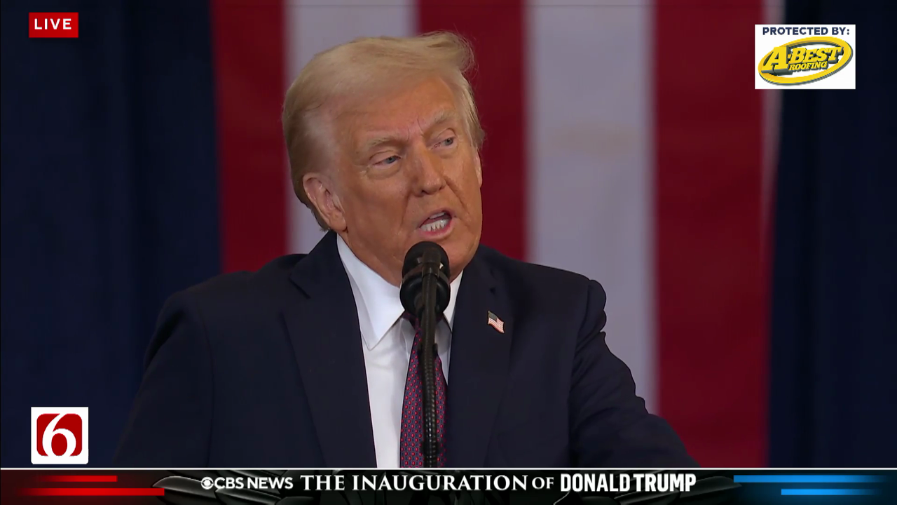 Watch: President Donald Trump's 2025 Inauguration Speech