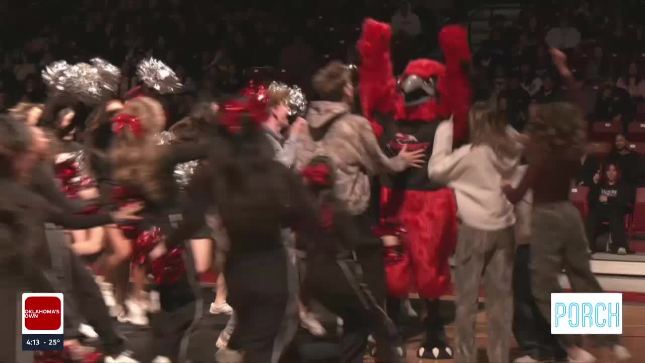 WATCH: Union introduces new mascot for games at pep assembly