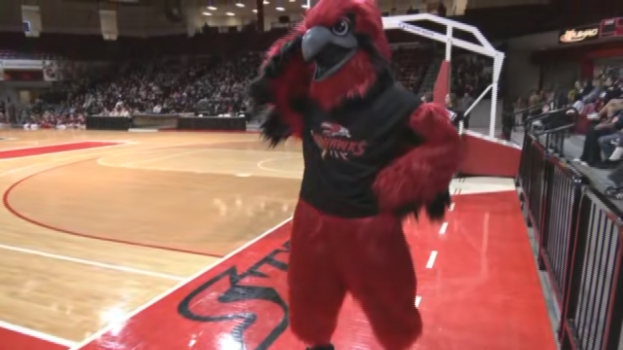 The Porch: Union High School introduces 'Rocket the Redhawk' mascot