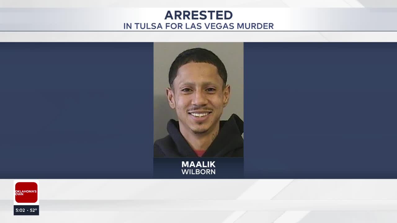 Man wanted for murder in Las Vegas arrested by police in Tulsa