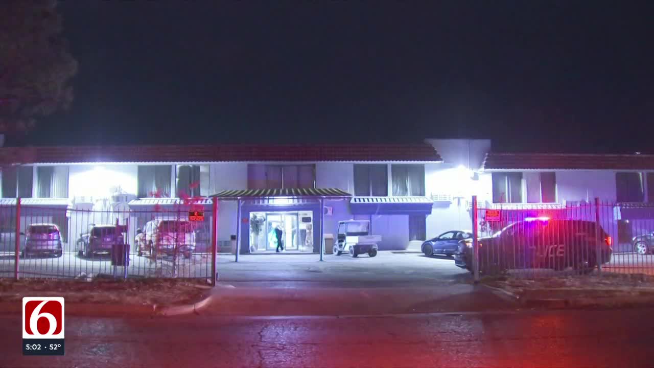 Man killed, suspect in custody for overnight shooting at Tulsa motel