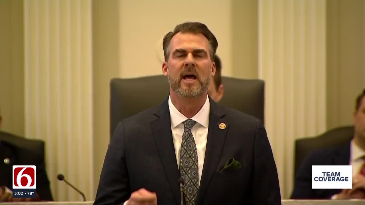 Kevin Stitt delivers State of the State address, kicking off Oklahoma legislative session