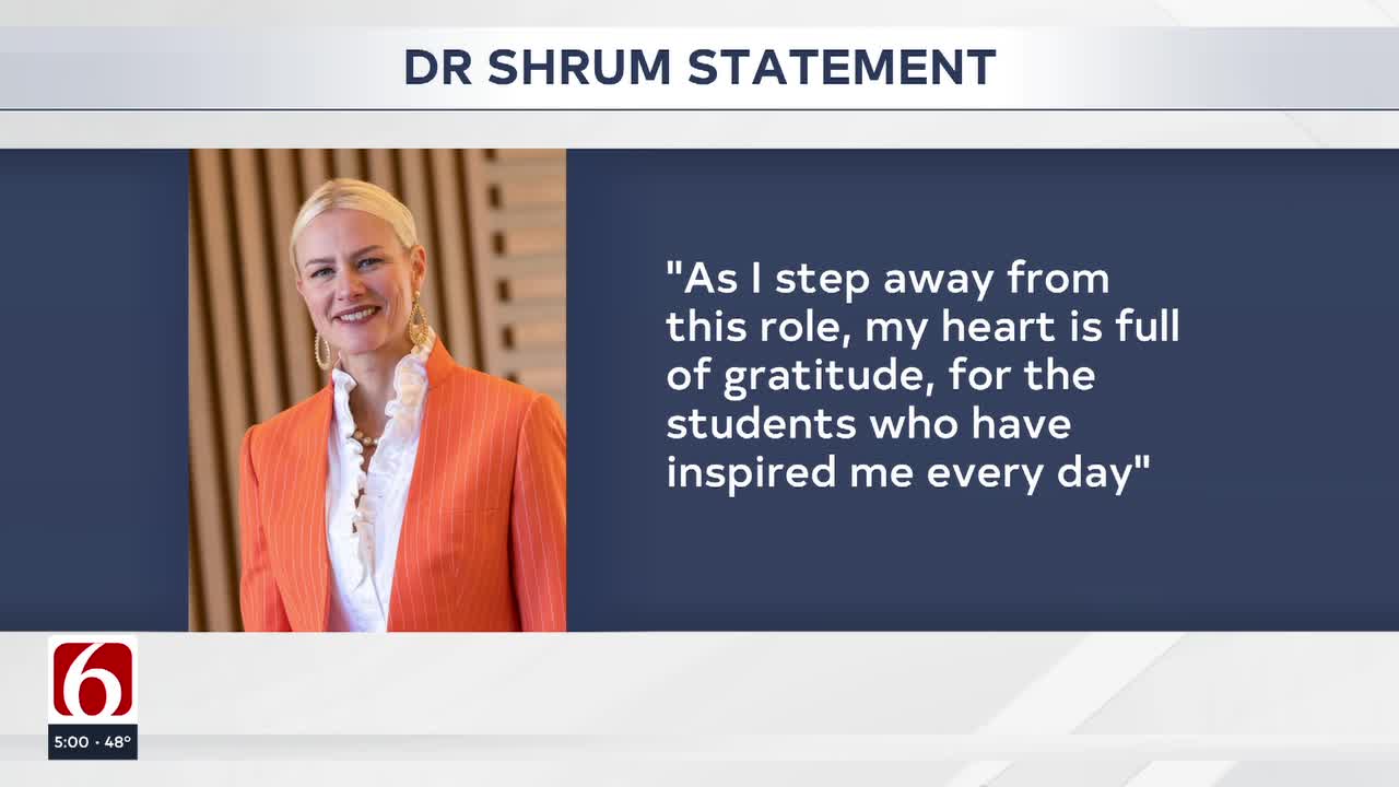 Oklahoma State University President Dr. Kayse Shrum resigns; Acting President named