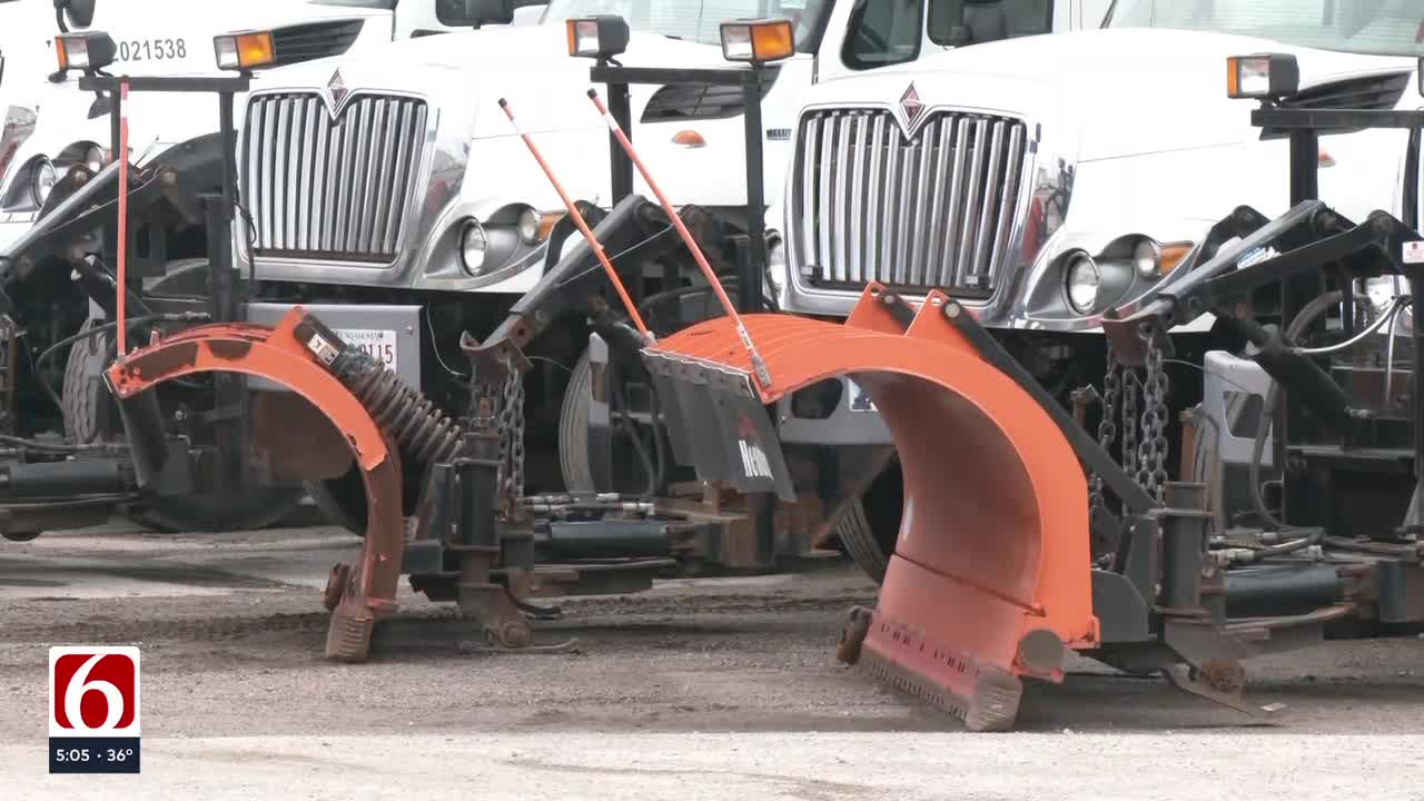 By The Numbers: City of Tulsa winter weather response includes 66 salt spreading trucks