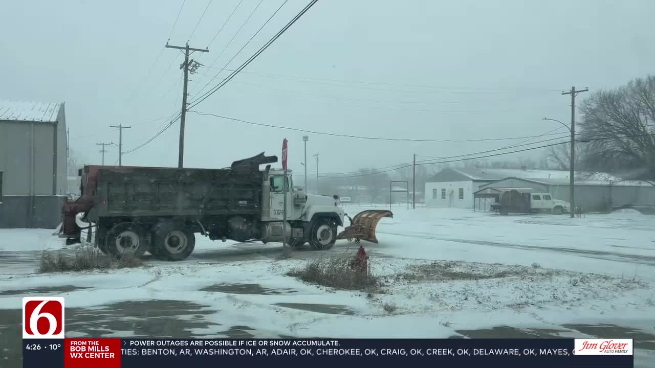 Pawhuska faces bitter cold, snow as roads stay snow-packed