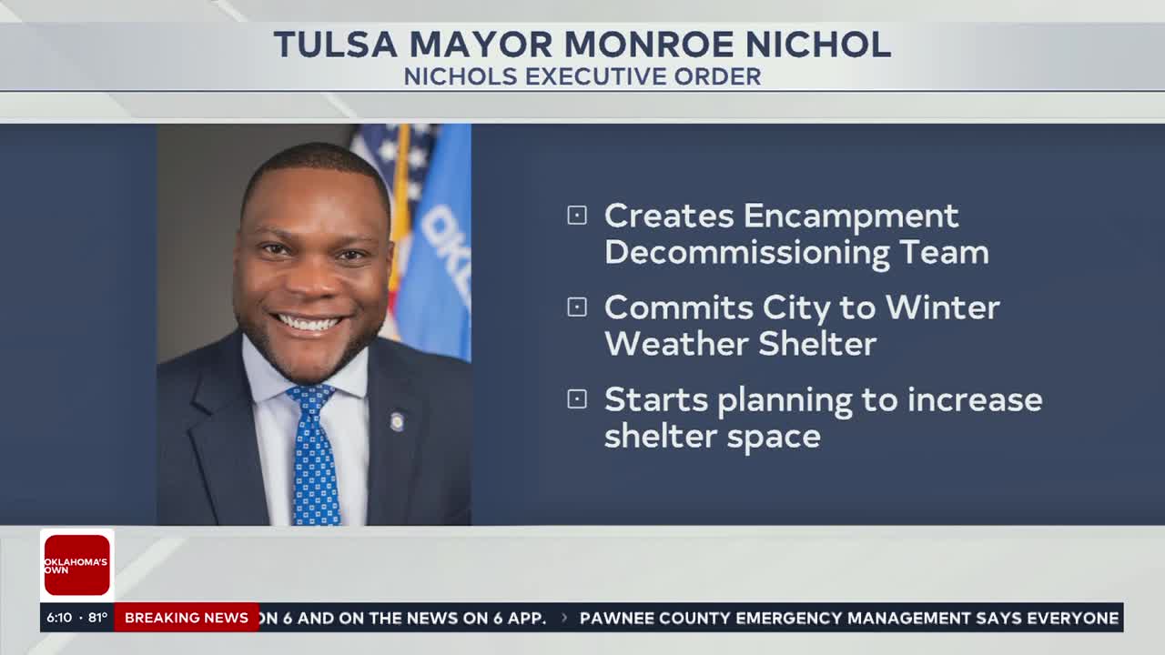 Tulsa Aims for Functional Zero Homelessness: Mayor Nichols Outlines Strategy