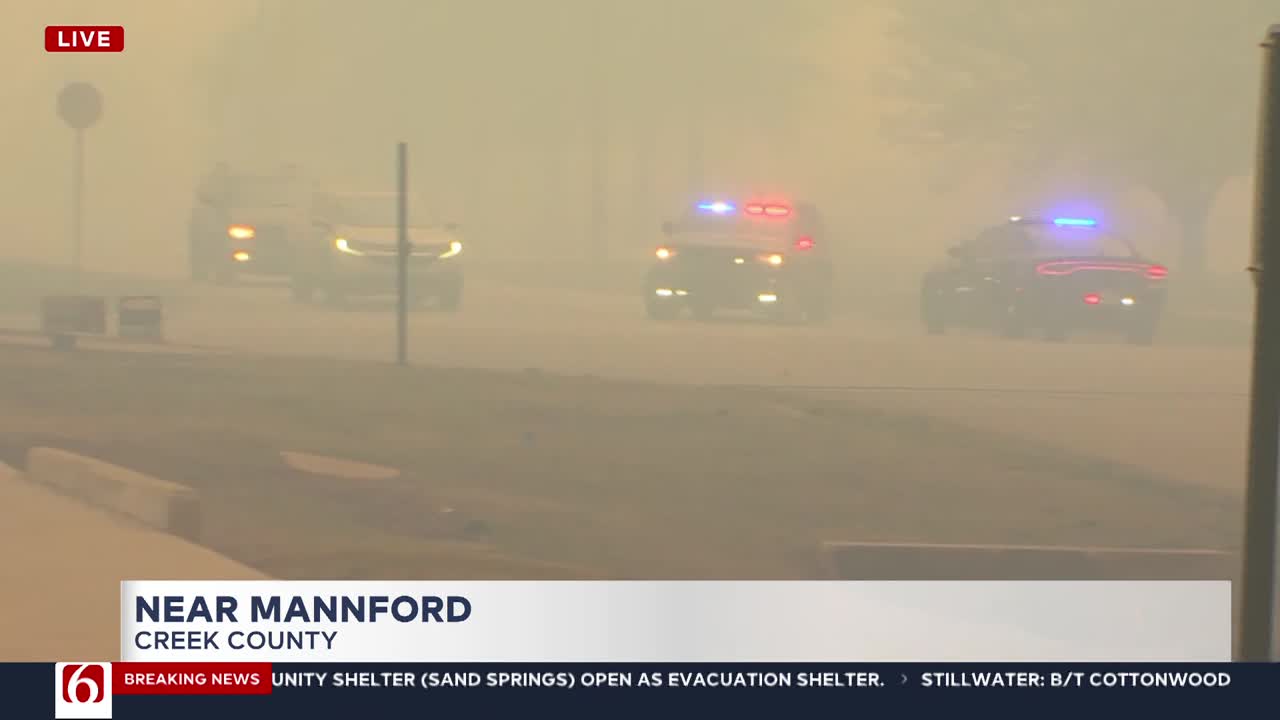 Mannford Police helping with evacuations